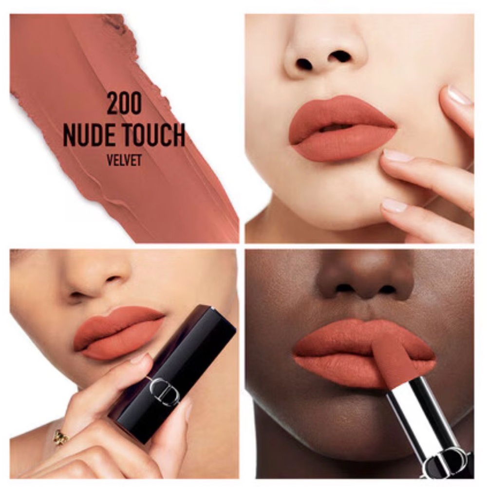 Dior Lipstick - 200 nude touch velvet finish new no box